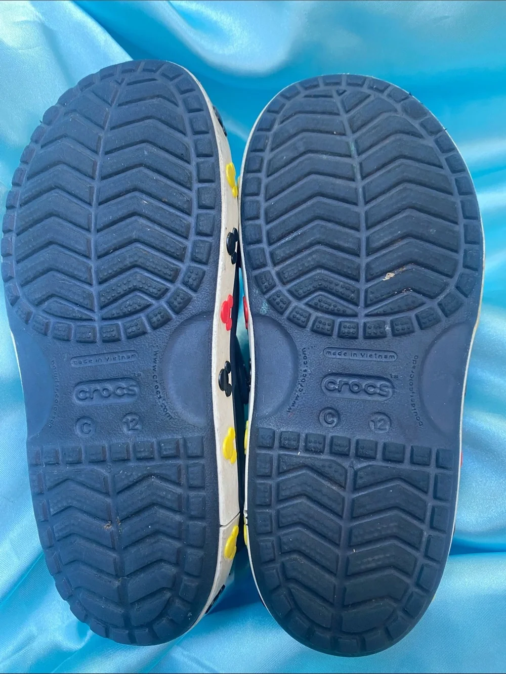 Crocs Kids Navy Mickey Mouse Sandals Shoes